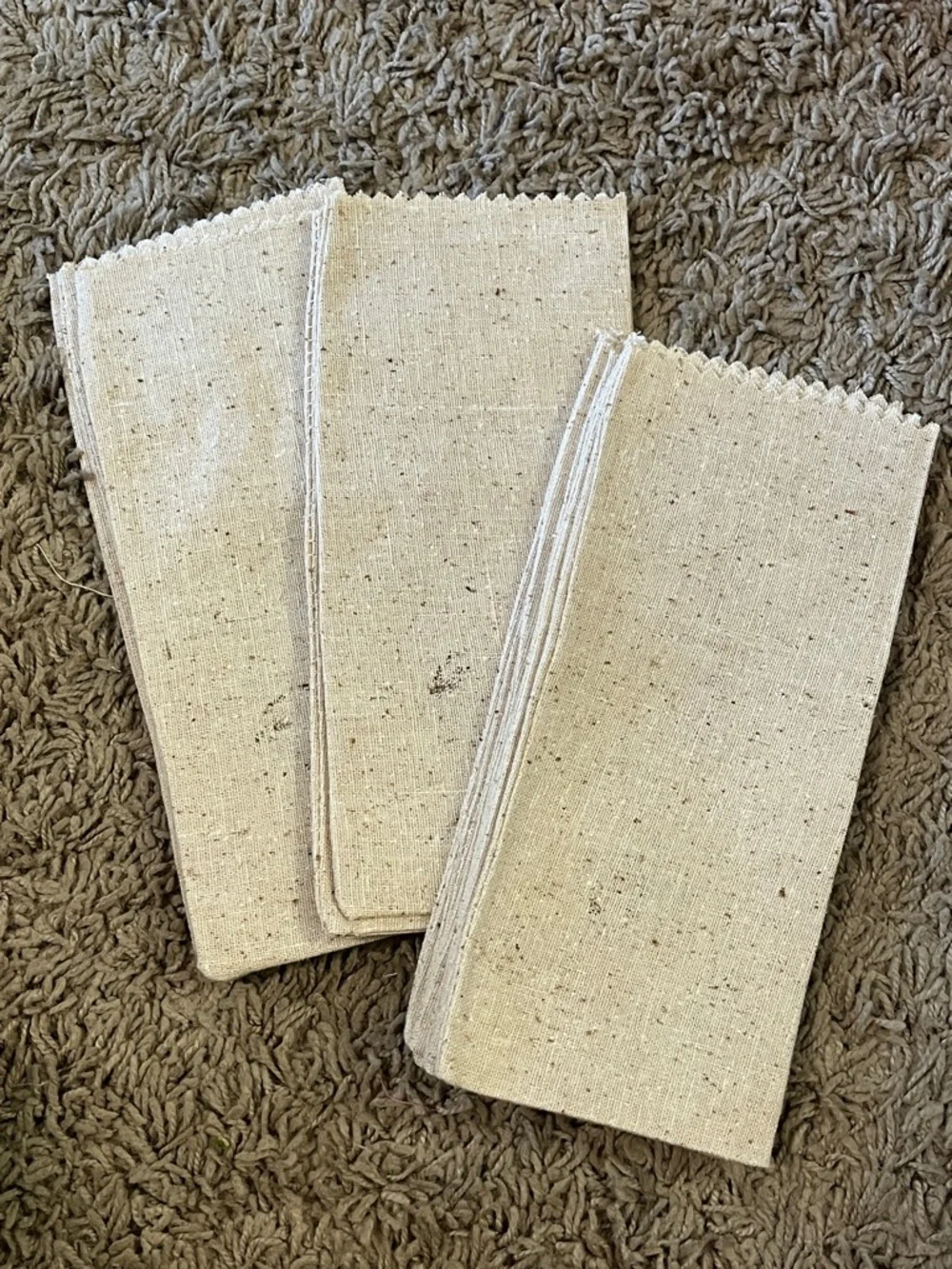 12 Sunflower Burlap Bags Yellow & Green